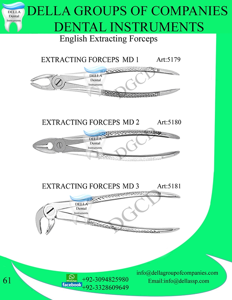 English Extracting Forceps